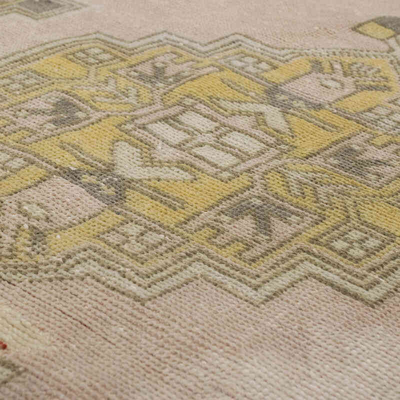 Alfombra Vintage Turca Anudada a Mano - 121 cm x 211 cm - K0068837