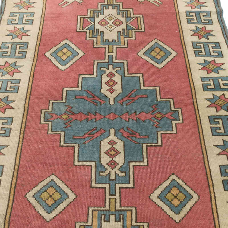 Vintage Turkish Hand-Knotted Rug - 4'  x 6' 4" (48" x 76") - K0068846