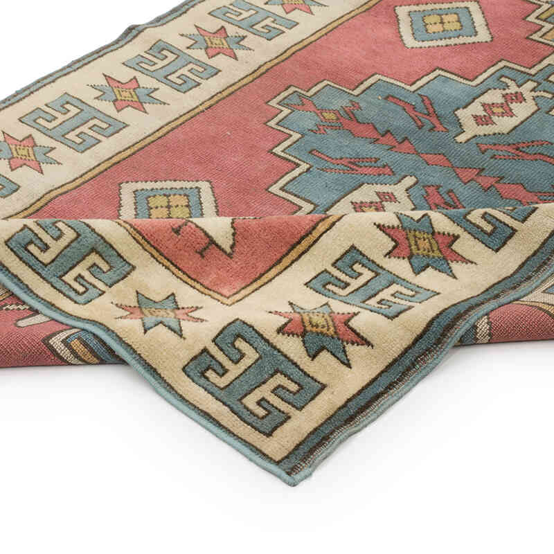 Vintage Turkish Hand-Knotted Rug - 4'  x 6' 4" (48" x 76") - K0068846