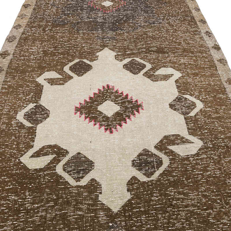 Vintage Turkish Hand-Knotted Rug - 4' 9" x 10' 9" (57" x 129") - K0068858