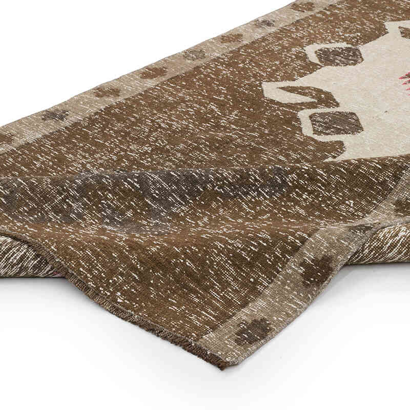 Vintage Turkish Hand-Knotted Rug - 4' 9" x 10' 9" (57" x 129") - K0068858
