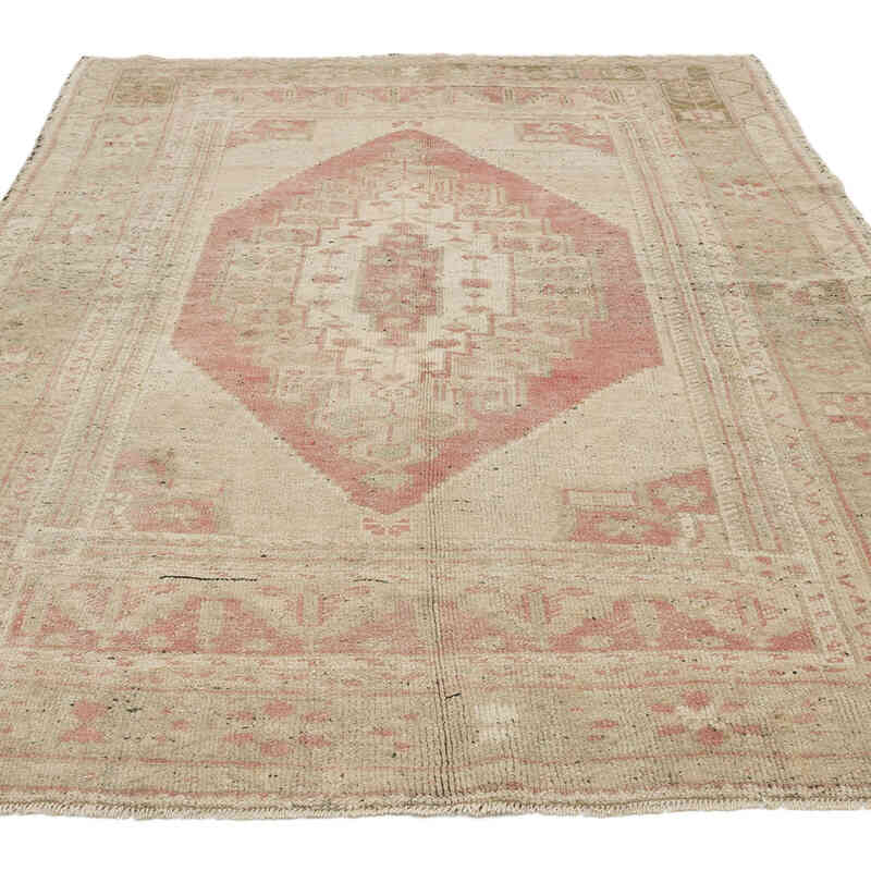 El Dokuma Vintage Halı - 162 cm x 217 cm - K0068859