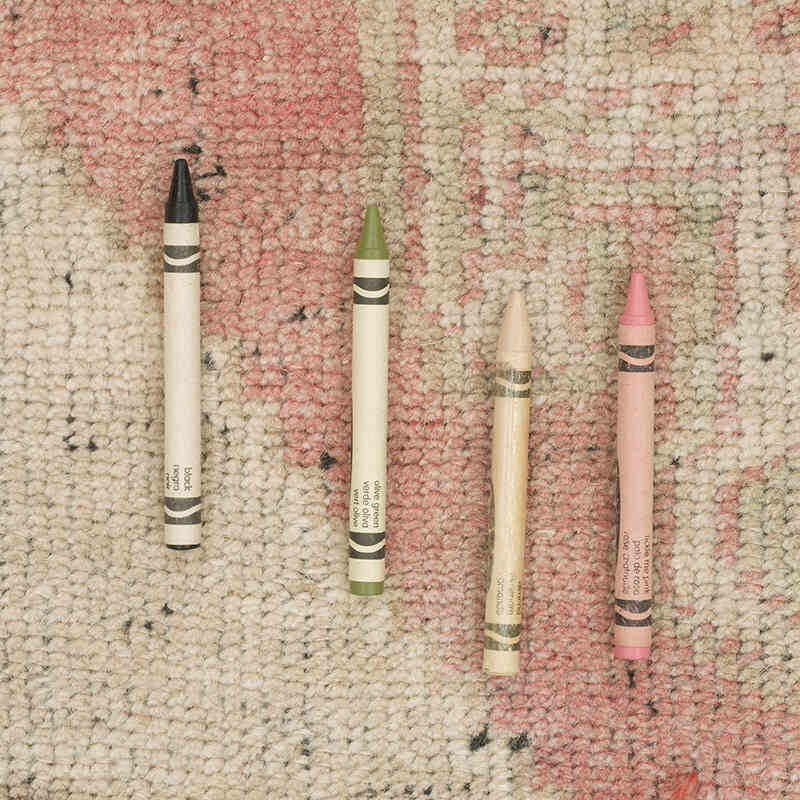 El Dokuma Vintage Halı - 162 cm x 217 cm - K0068859