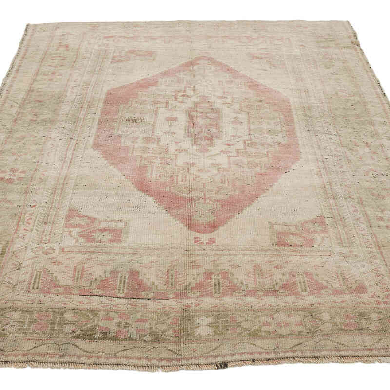 El Dokuma Vintage Halı - 162 cm x 217 cm - K0068859