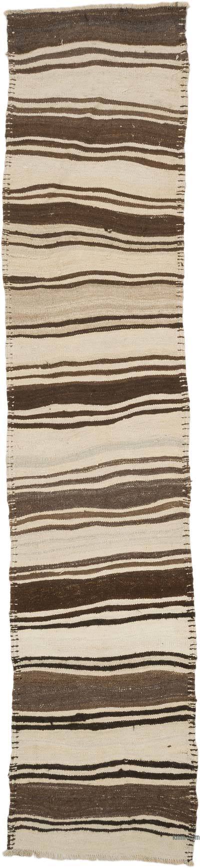 Kilim Vintage Turco de Pasillo - 83 cm x 384 cm