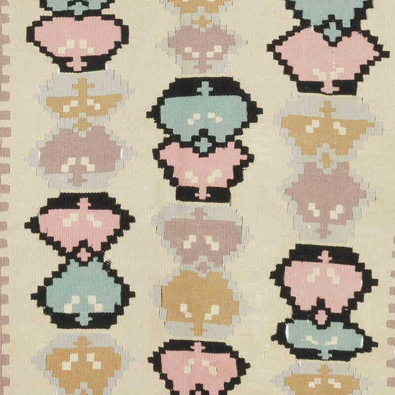 Alfombra Vintage Kilim Turca - 158 cm x 201 cm - K0068863