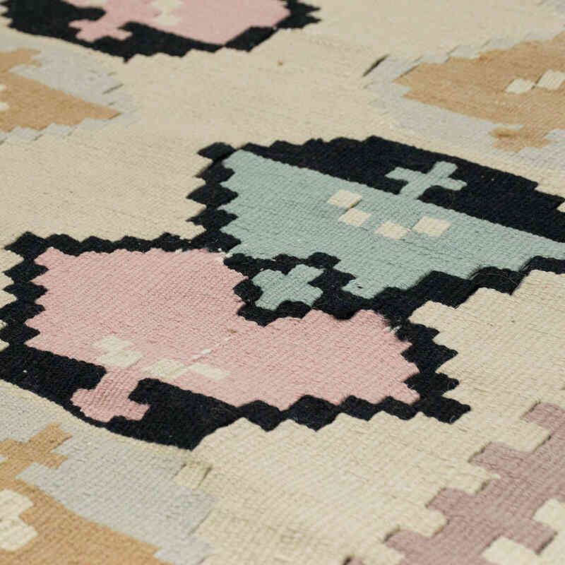 Alfombra Vintage Kilim Turca - 158 cm x 201 cm - K0068863