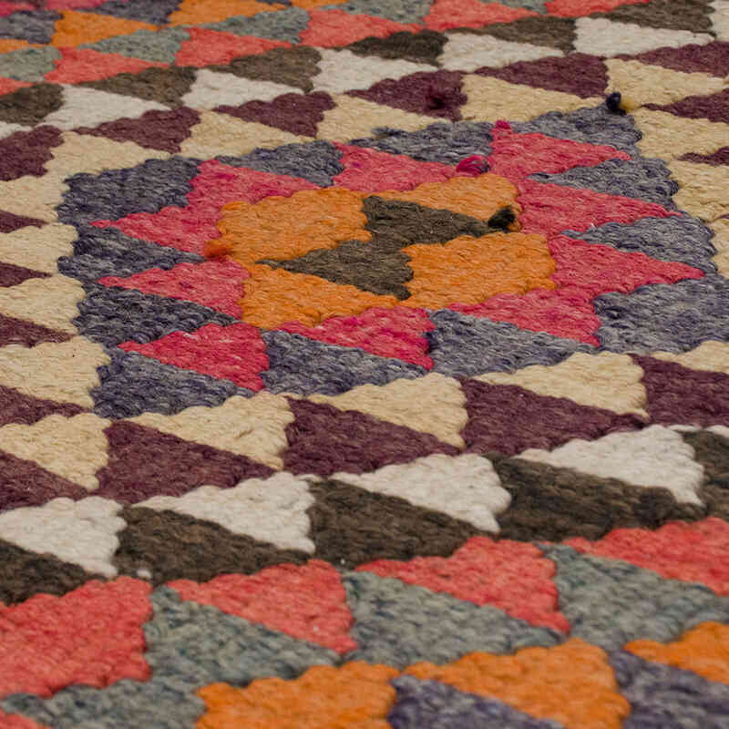 Vintage Anadolu Kilim Yolluk - 88 cm x 299 cm - K0068869