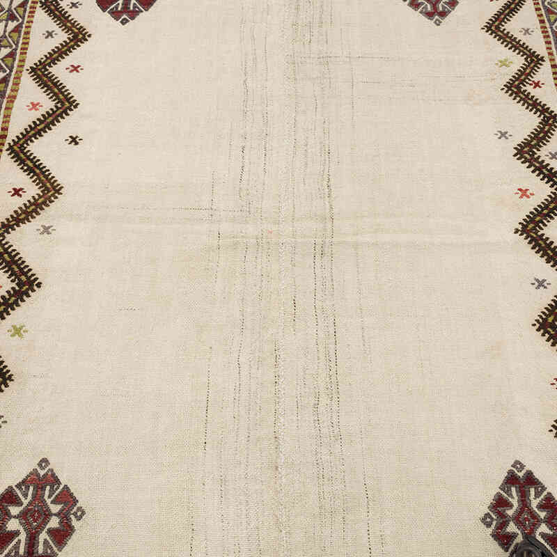 Vintage Konya Jijim - 4' 1" x 5'  (49" x 60") - K0068874