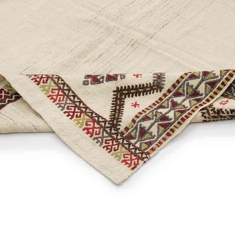 Vintage Konya Jijim - 4' 1" x 5'  (49" x 60") - K0068874