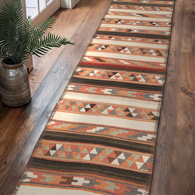 Vintage Anadolu Kilim Yolluk - 85 cm x 352 cm - K0068878