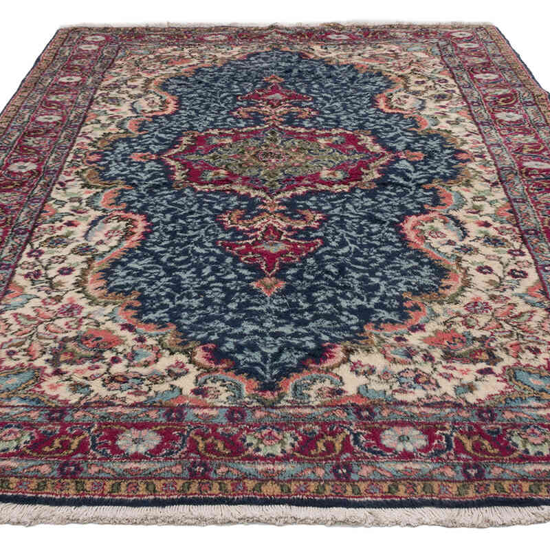 Alfombra Vintage Turca Anudada a Mano - 170 cm x 268 cm - K0068892