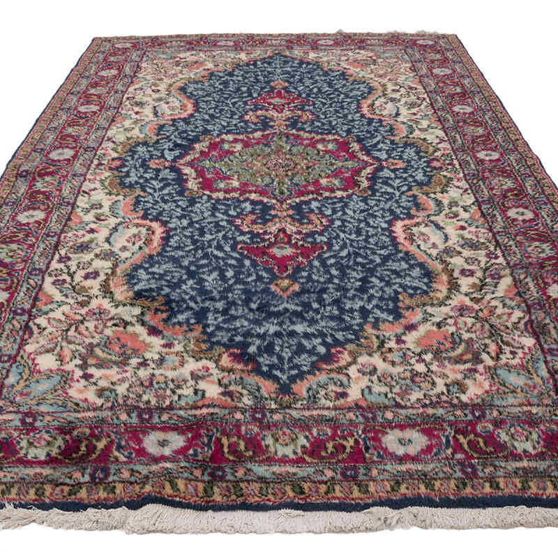 Alfombra Vintage Turca Anudada a Mano - 170 cm x 268 cm - K0068892