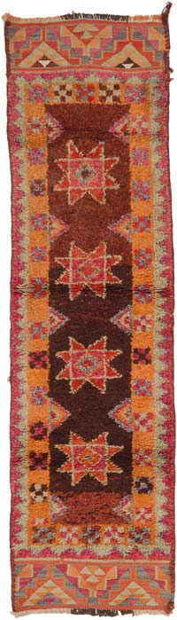 Vintage Anadolu Yolluk - 85 cm x 305 cm