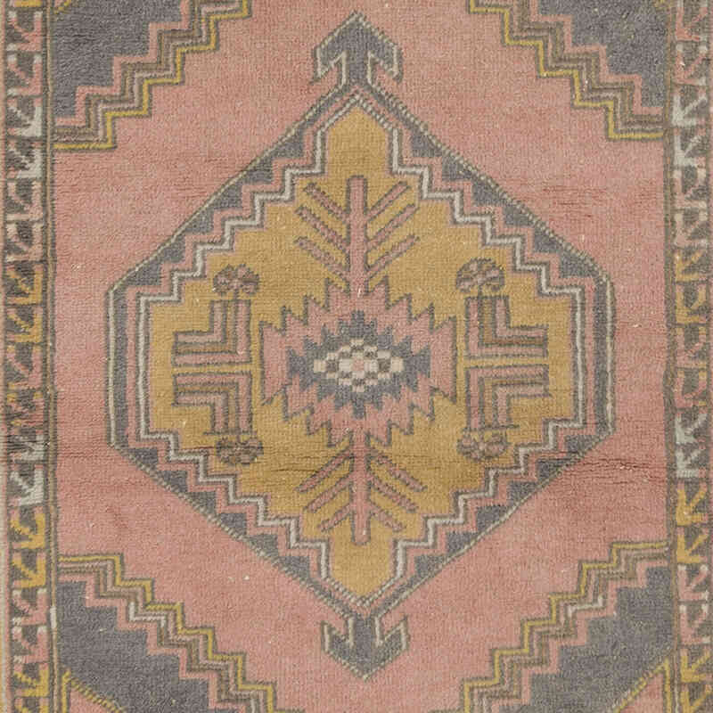 Alfombra Vintage Turca Anudada a Mano - 118 cm x 174 cm - K0068899