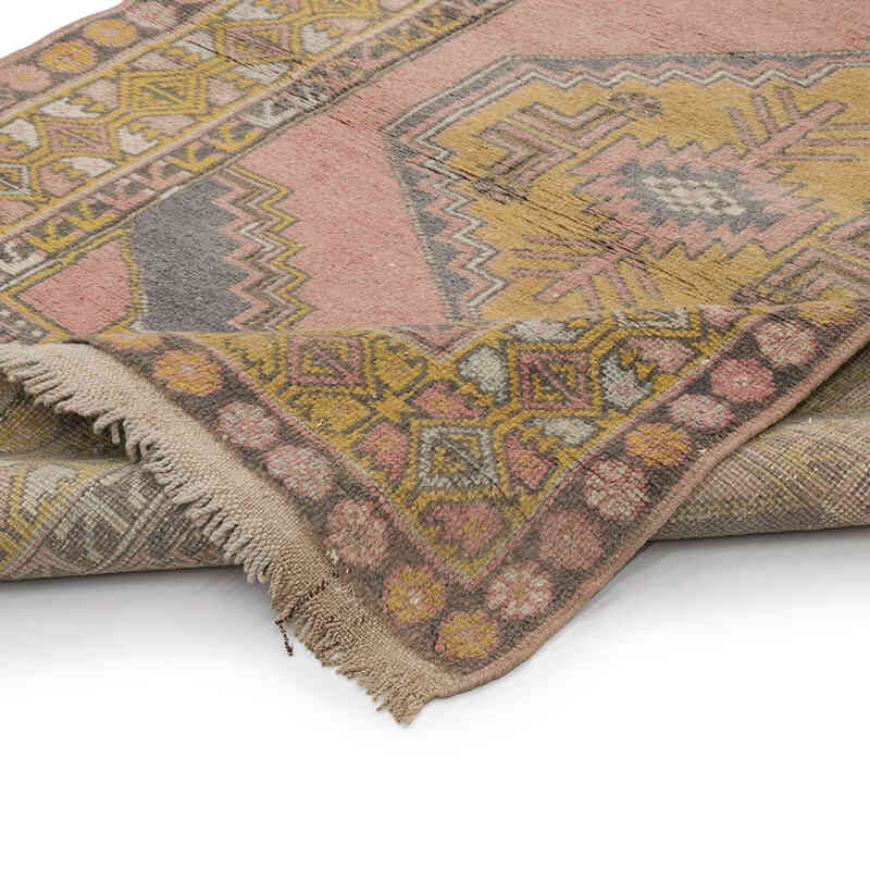 Alfombra Vintage Turca Anudada a Mano - 118 cm x 174 cm - K0068899