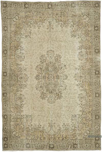 Alfombra Vintage Turca Anudada a Mano - 202 cm x 302 cm