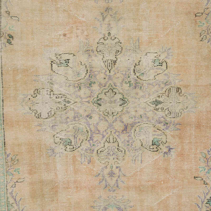 Vintage Turkish Hand-Knotted Rug - 6' 7" x 9' 10" (79" x 118") - K0068920