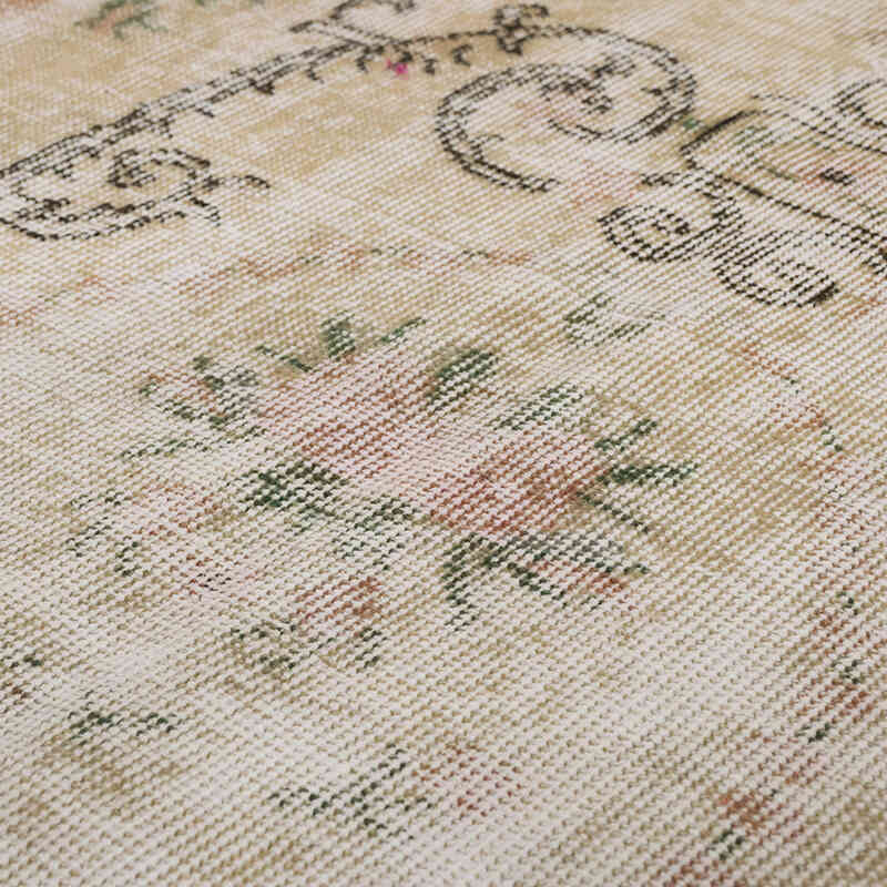 Alfombra Vintage Turca Anudada a Mano - 114 cm x 205 cm - K0068921