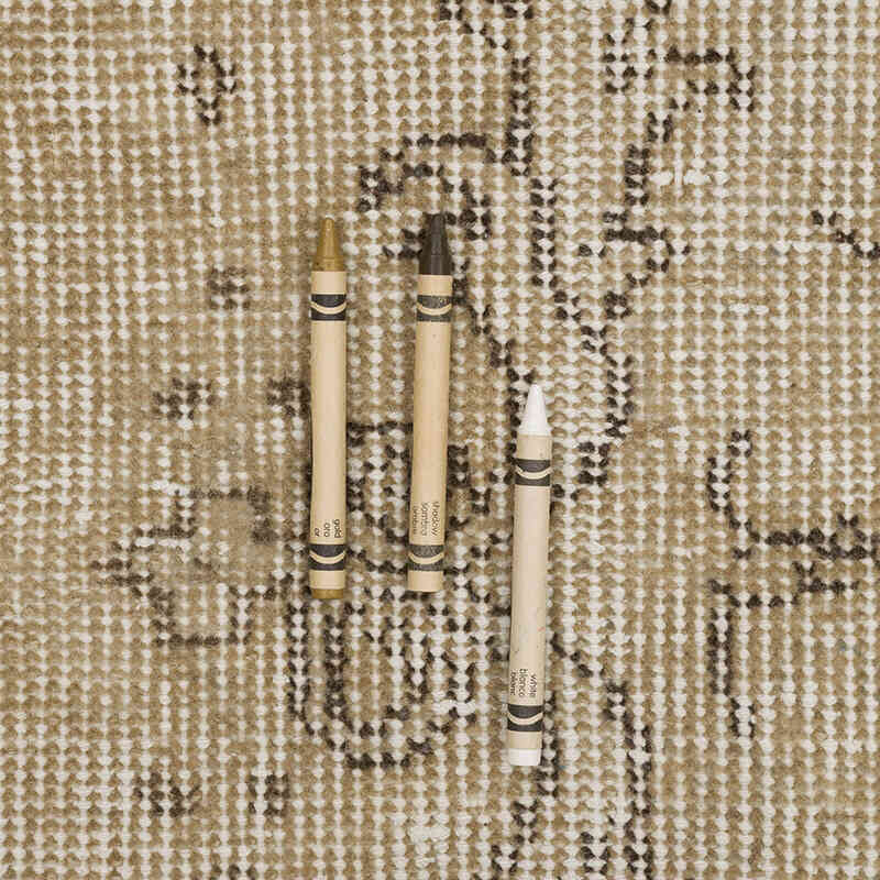 Alfombra Vintage Turca Anudada a Mano - 185 cm x 292 cm - K0068924
