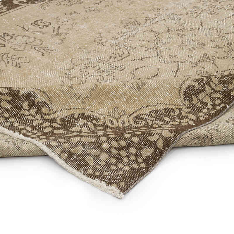 Alfombra Vintage Turca Anudada a Mano - 185 cm x 292 cm - K0068924