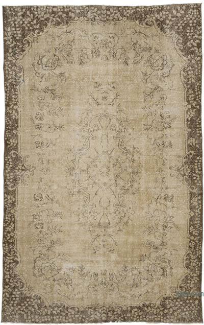 Alfombra Vintage Turca Anudada a Mano - 185 cm x 292 cm