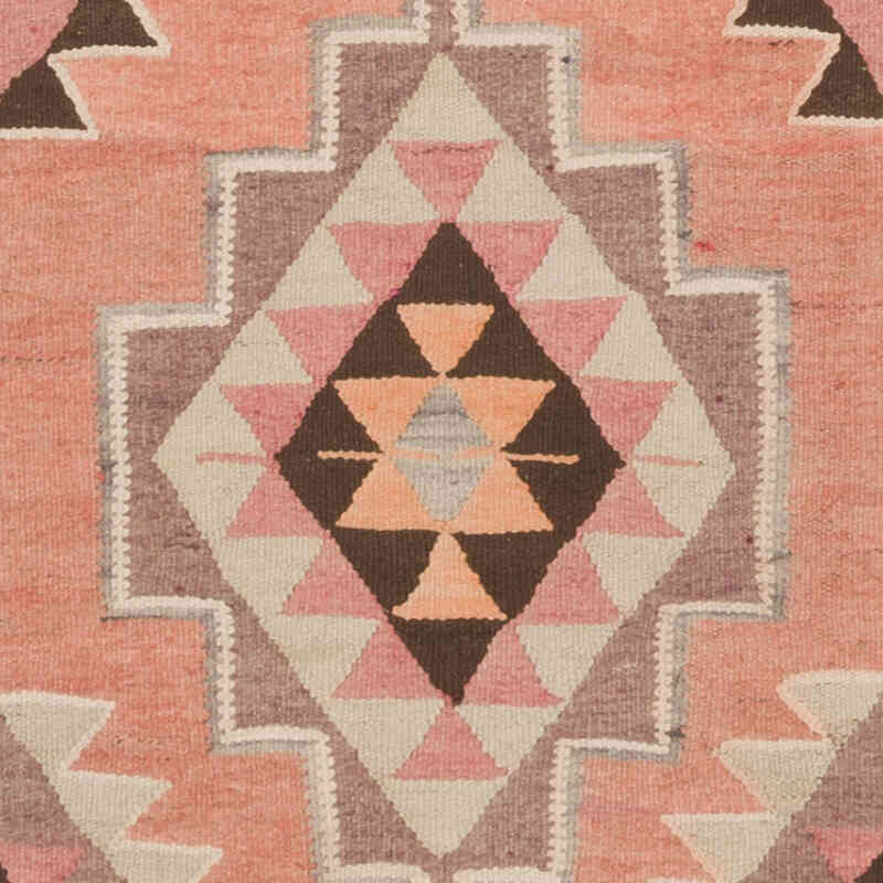 Vintage Tribal Kilim Runner - 3' 3" x 11' 3" (39" x 135") - K0068926