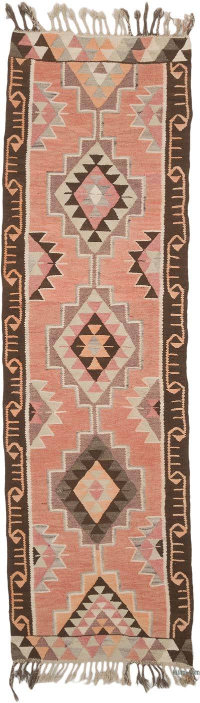 Alfombra Kilim Tribal Vintage - 100 cm x 344 cm