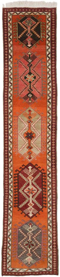 Vintage Anadolu Yolluk - 94 cm x 427 cm