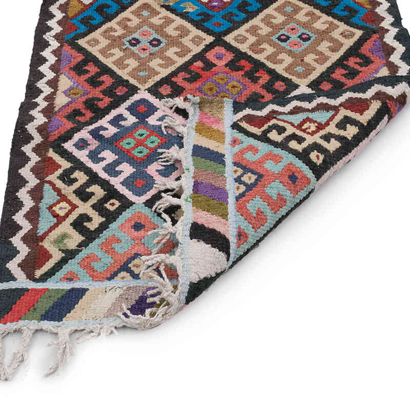 Vintage Anadolu Kilim Yolluk - 88 cm x 326 cm - K0068929
