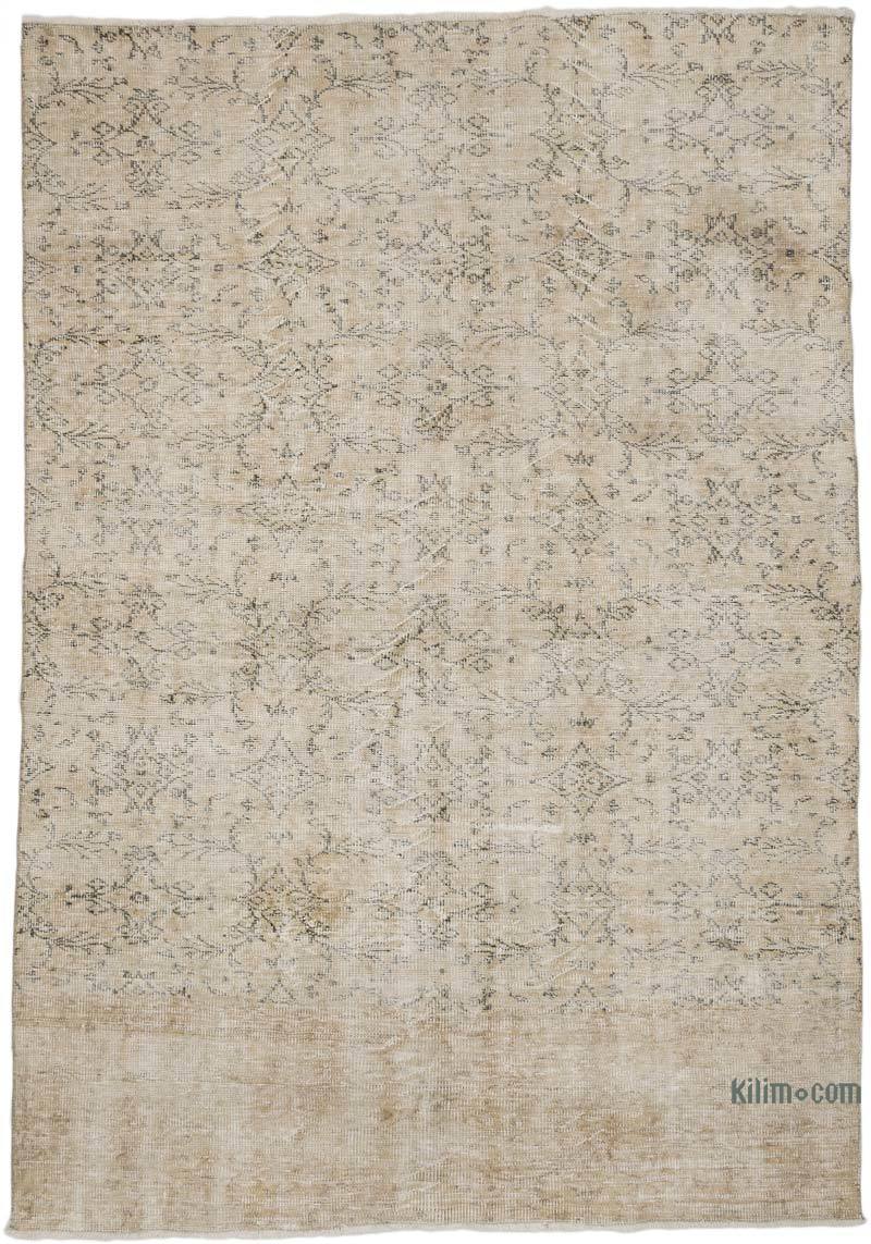 Alfombra Vintage Turca Anudada a Mano - 180 cm x 255 cm - K0068933