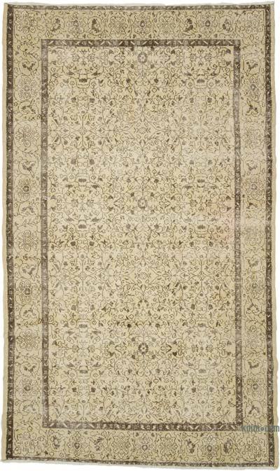 Alfombra Vintage Turca Anudada a Mano - 170 cm x 284 cm