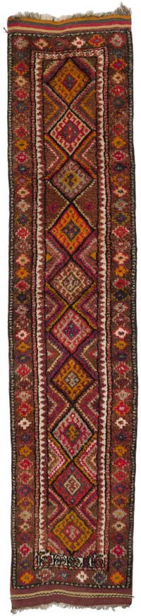 Vintage Anadolu Yolluk - 90 cm x 421 cm