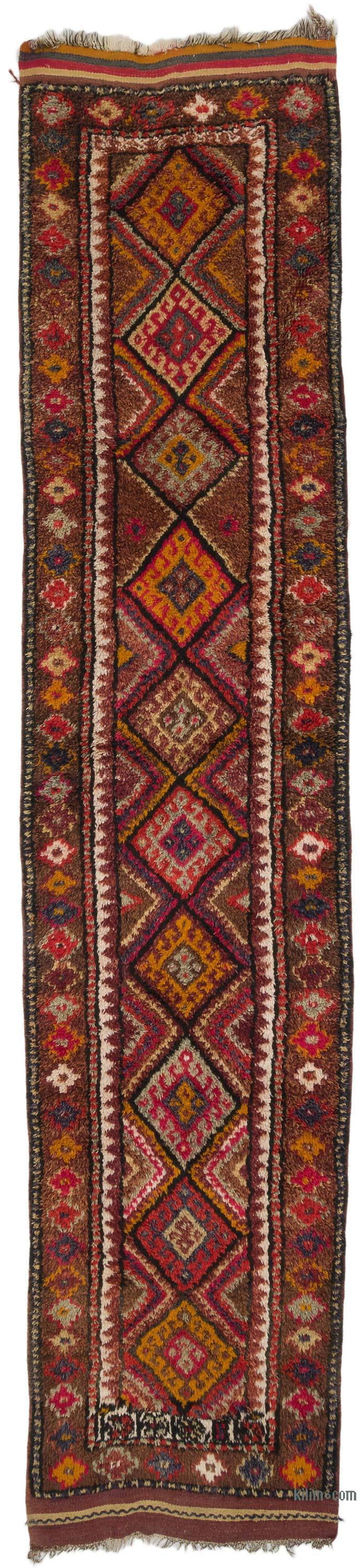 Alfombra Vintage de pasillo - 90 cm x 421 cm - K0068958