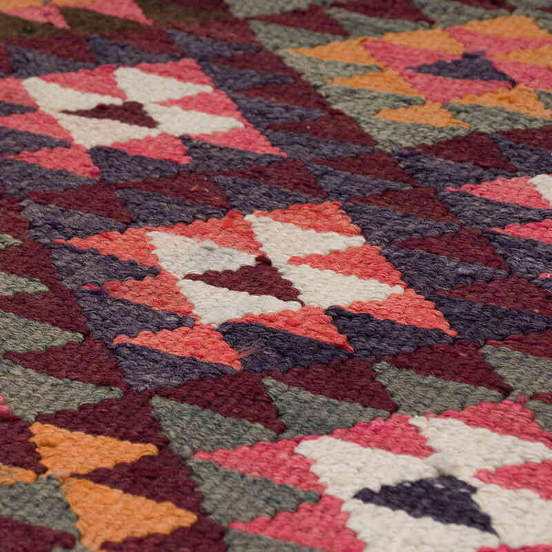 Vintage Tribal Kilim Runner - 2' 10" x 10' 1" (34" x 121") - K0068962
