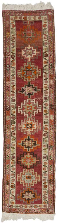 Vintage Anadolu Yolluk - 84 cm x 323 cm