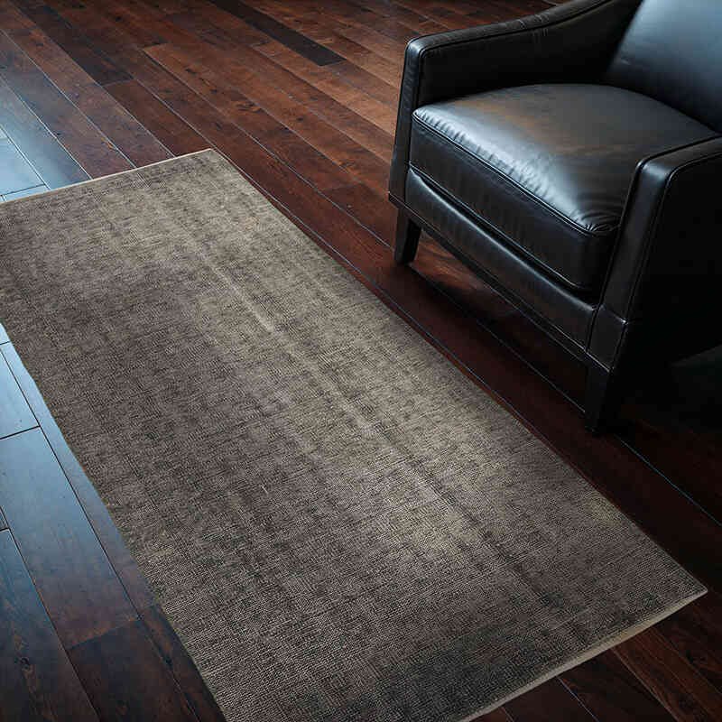 Over-dyed Vintage Hand-Knotted Turkish Rug - 3'  x 6'  (36" x 72") - K0068970