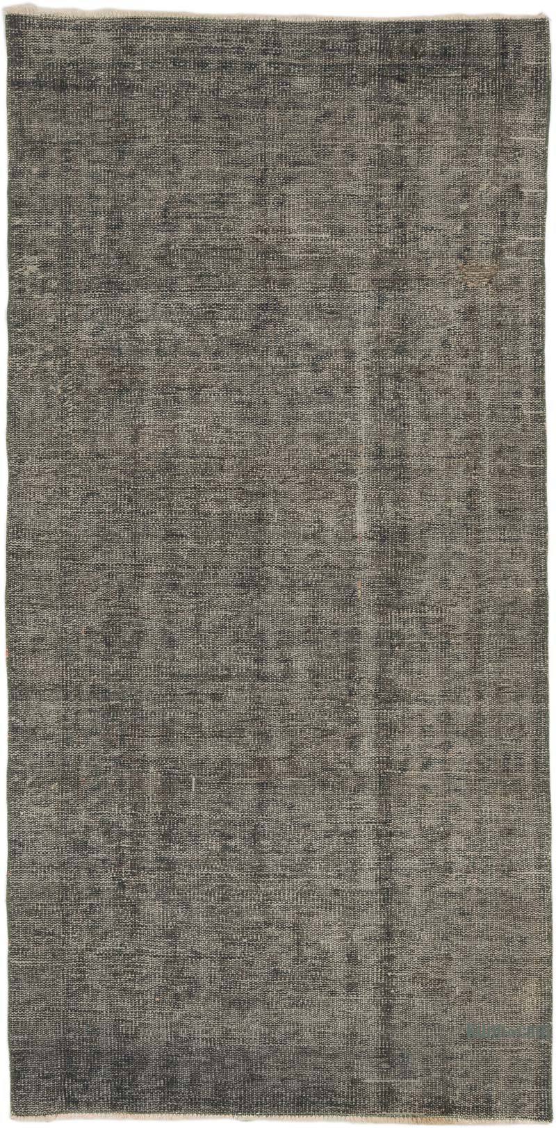 Over-dyed Vintage Hand-Knotted Turkish Rug - 3'  x 6'  (36" x 72") - K0068970