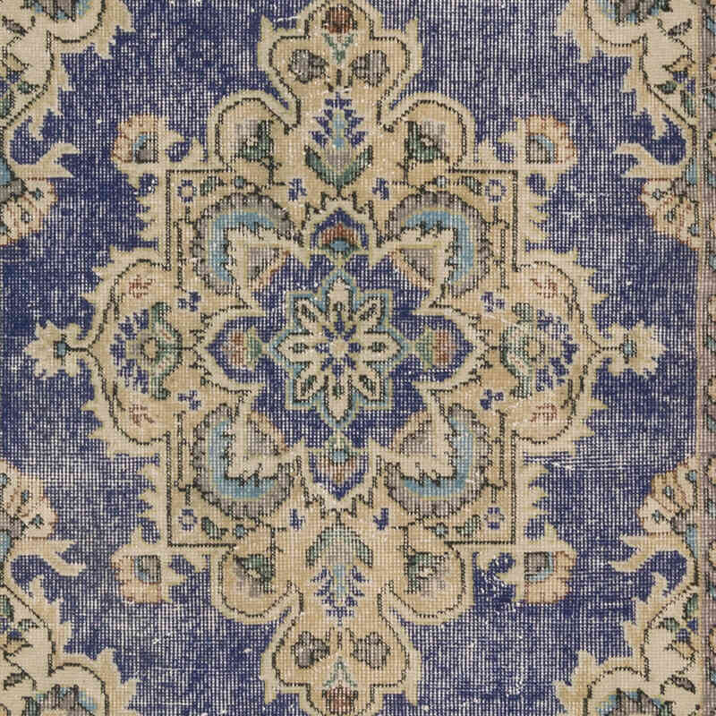 Alfombra Vintage Turca Anudada a Mano - 115 cm x 208 cm - K0068971