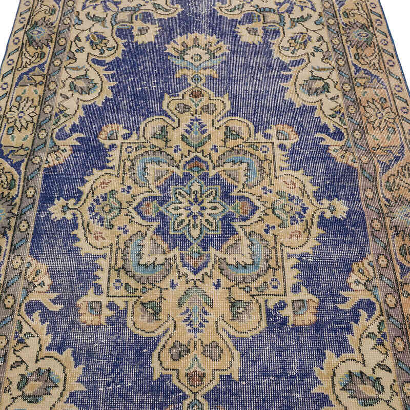 Alfombra Vintage Turca Anudada a Mano - 115 cm x 208 cm - K0068971