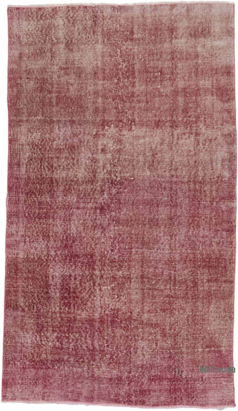 Alfombra Turca Vintage Sobre-teñida - 115 cm x 198 cm - K0068974