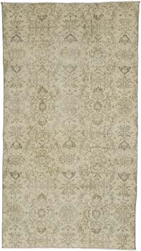 Vintage Turkish Hand-Knotted Rug - 3' 9" x 6' 9" (45" x 81")