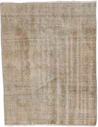 El Dokuma Vintage Halı - 98 cm x 124 cm