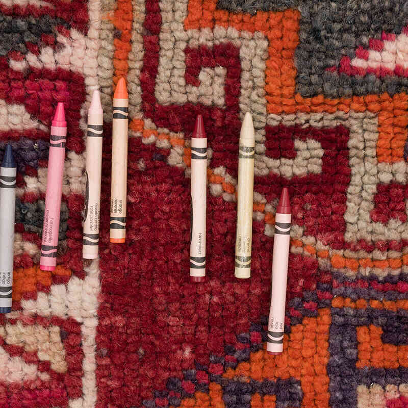 Vintage Tribal Runner Rug - 2' 11" x 11' 1" (35" x 133") - K0068981