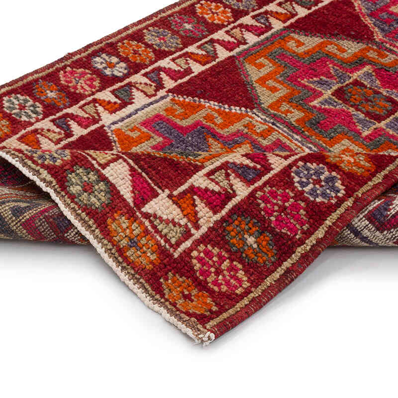 Vintage Tribal Runner Rug - 2' 11" x 11' 1" (35" x 133") - K0068981