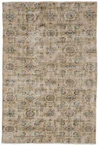 Alfombra Vintage Turca Anudada a Mano - 170 cm x 252 cm