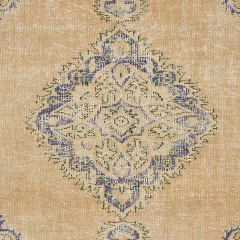 Alfombra Vintage Turca Anudada a Mano - 153 cm x 294 cm - K0068989