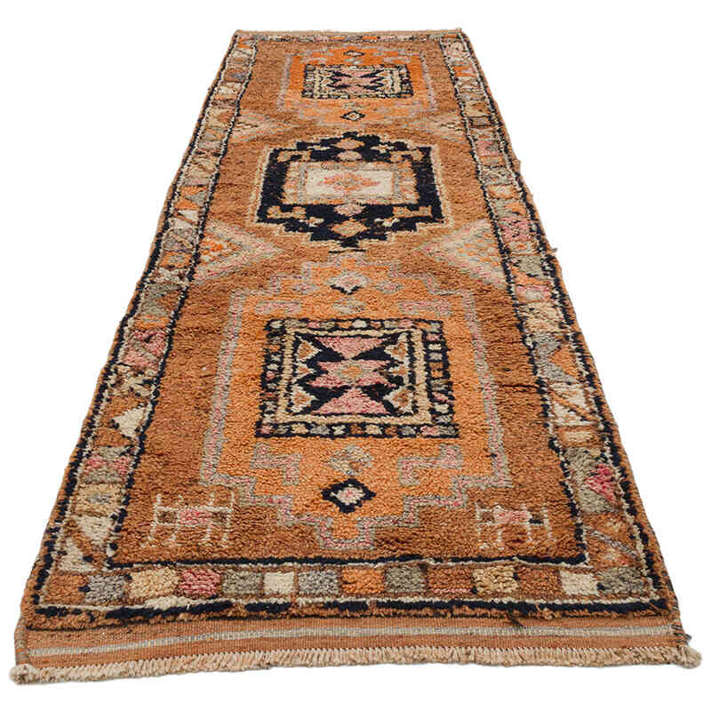 Alfombra Vintage de pasillo - 94 cm x 308 cm - K0068991