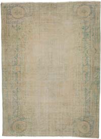 Vintage Turkish Hand-Knotted Rug - 5' 11