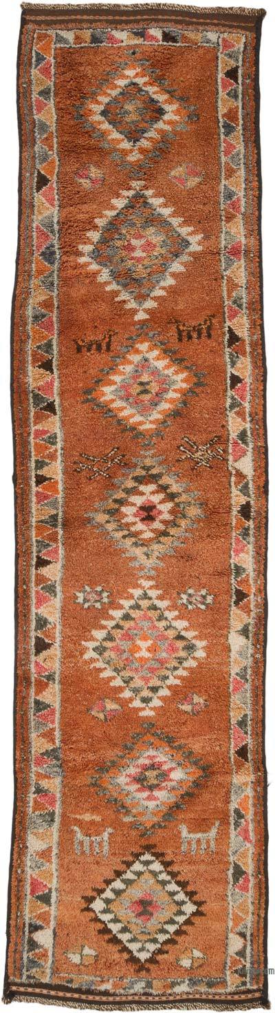 Vintage Anadolu Yolluk - 96 cm x 370 cm